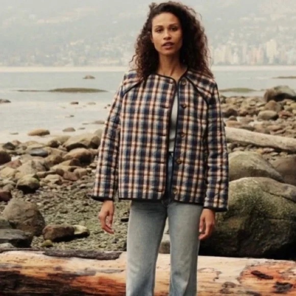 Doen Sedona Jacket Belleville Plaid size S - Picture 2 of 10